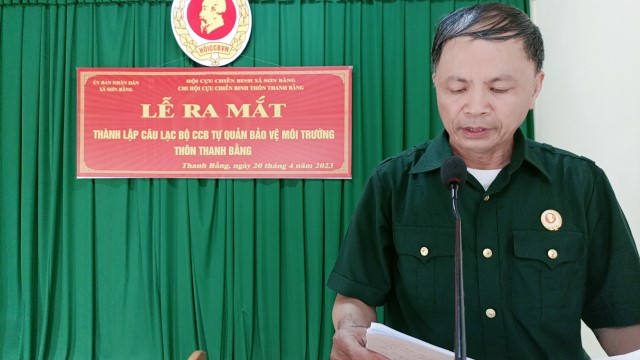 Ra mắt câu Câu lạc bộ bảo vệ môi trường