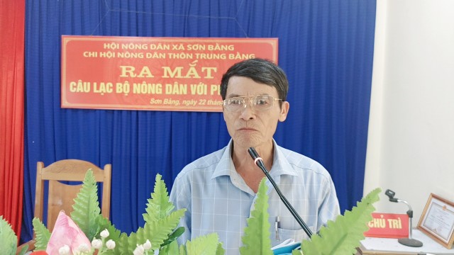 Thôn Trung Bằng tổ chức Lễ ra mắt CLB Nông dân với Pháp Luật
